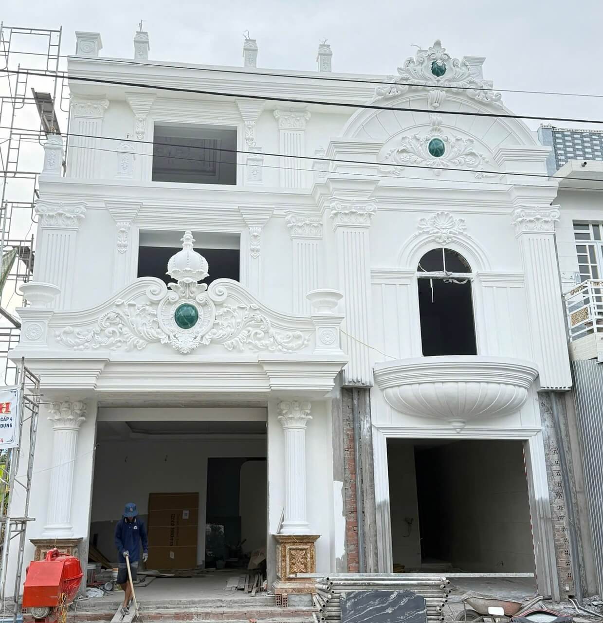 Đắp phào chỉ tân cổ điển