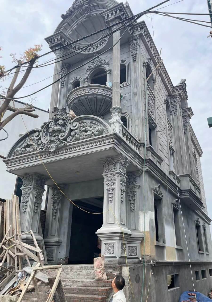 Đắp phào chỉ tân cổ điển 4