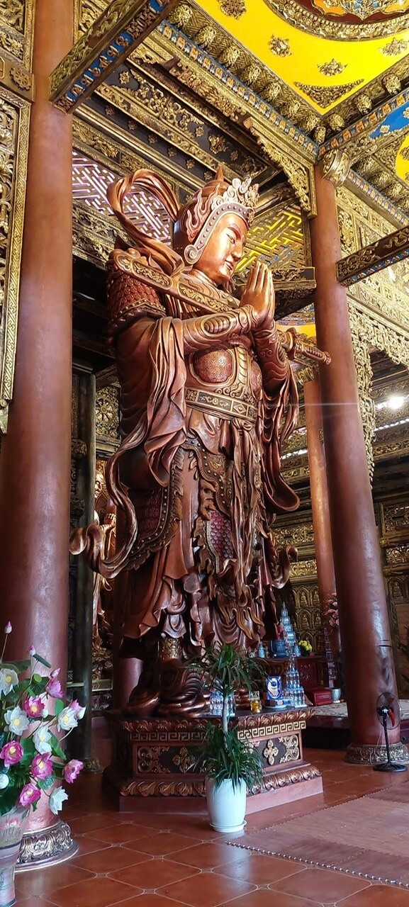 Đắp tượng hộ pháp 5