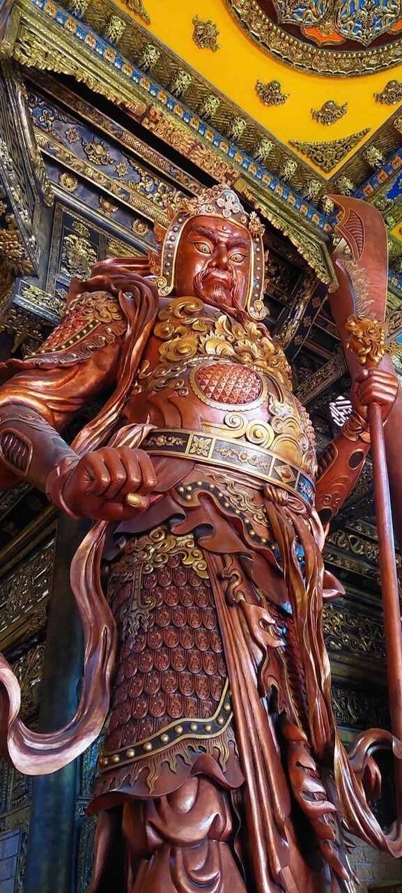 Đắp tượng hộ pháp 6