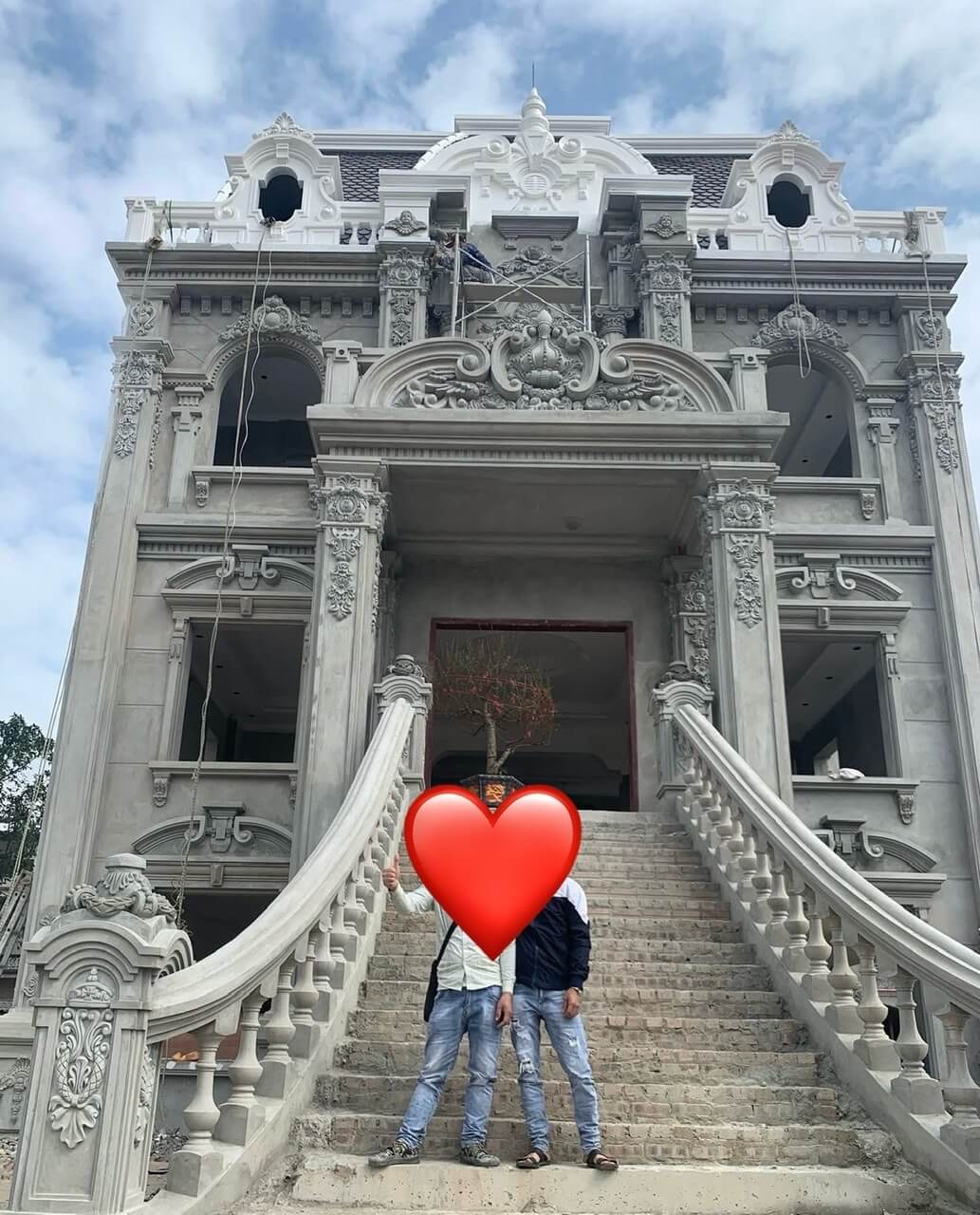 Mẫu hoa văn phù điêu tân cổ điển 1