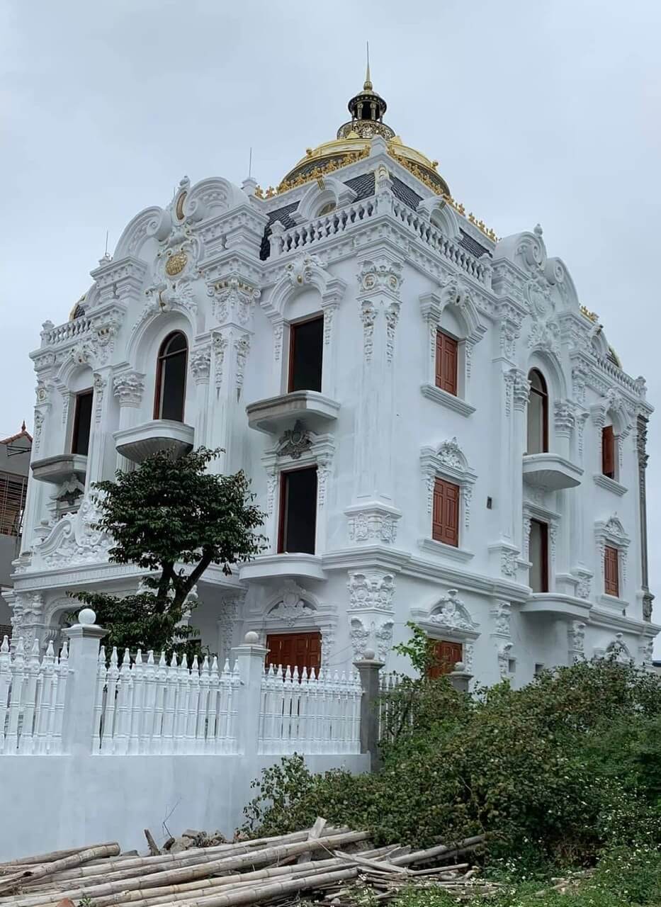 Mẫu hoa văn phù điêu tân cổ điển 5