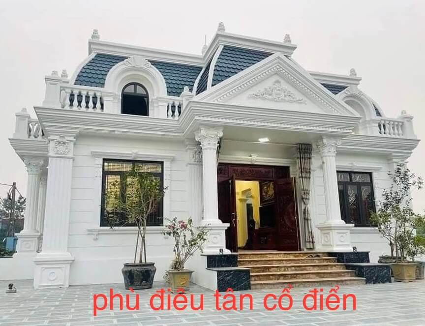 Mẫu hoa văn trang trí mặt tiền nhà 4