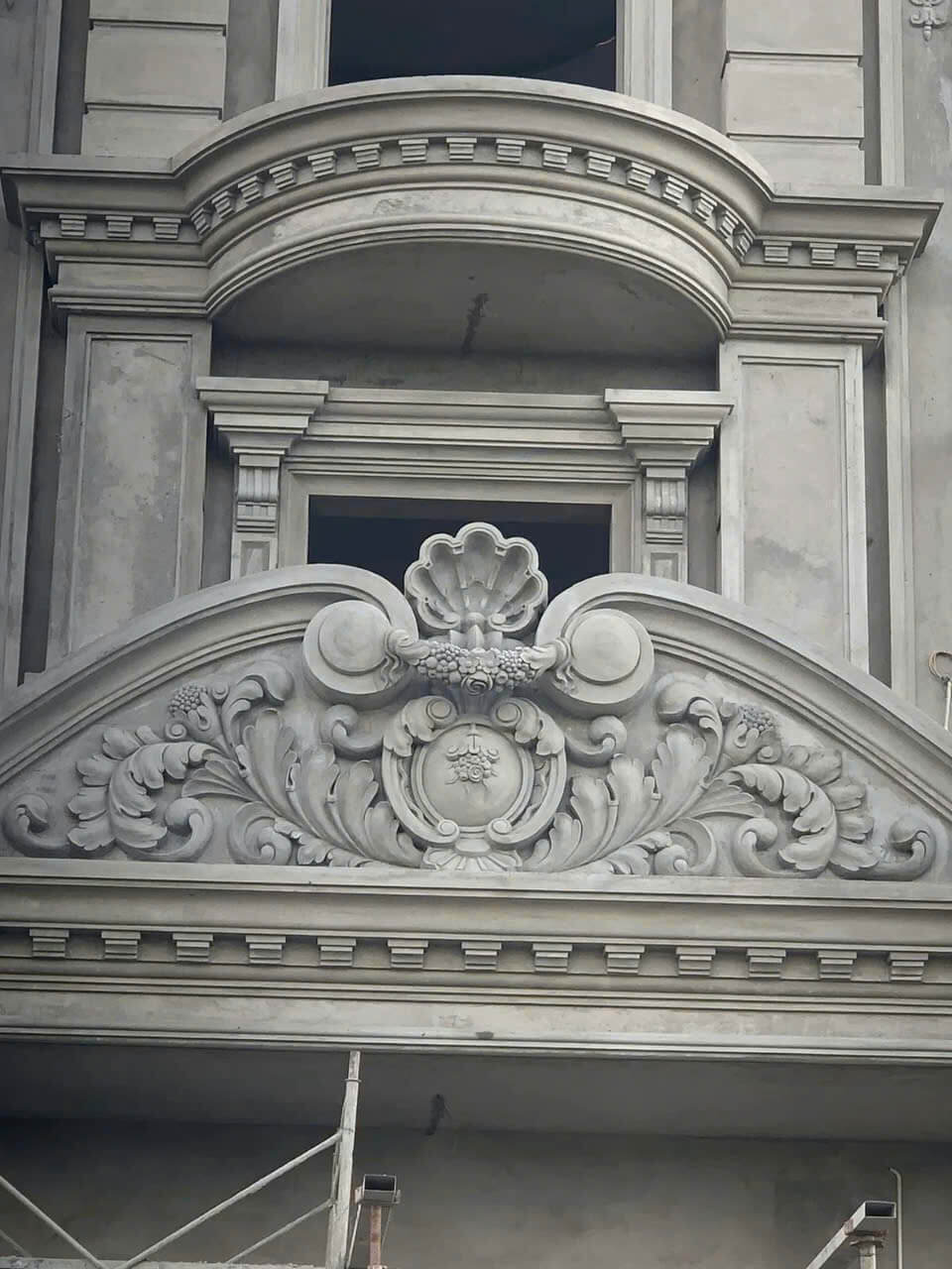 Mẫu nhà tân cổ điển mặt tiền 7m