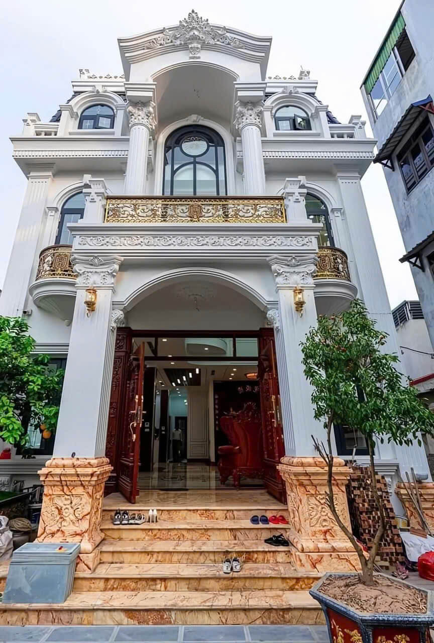 Mẫu nhà tân cổ điển mặt tiền 7m 5