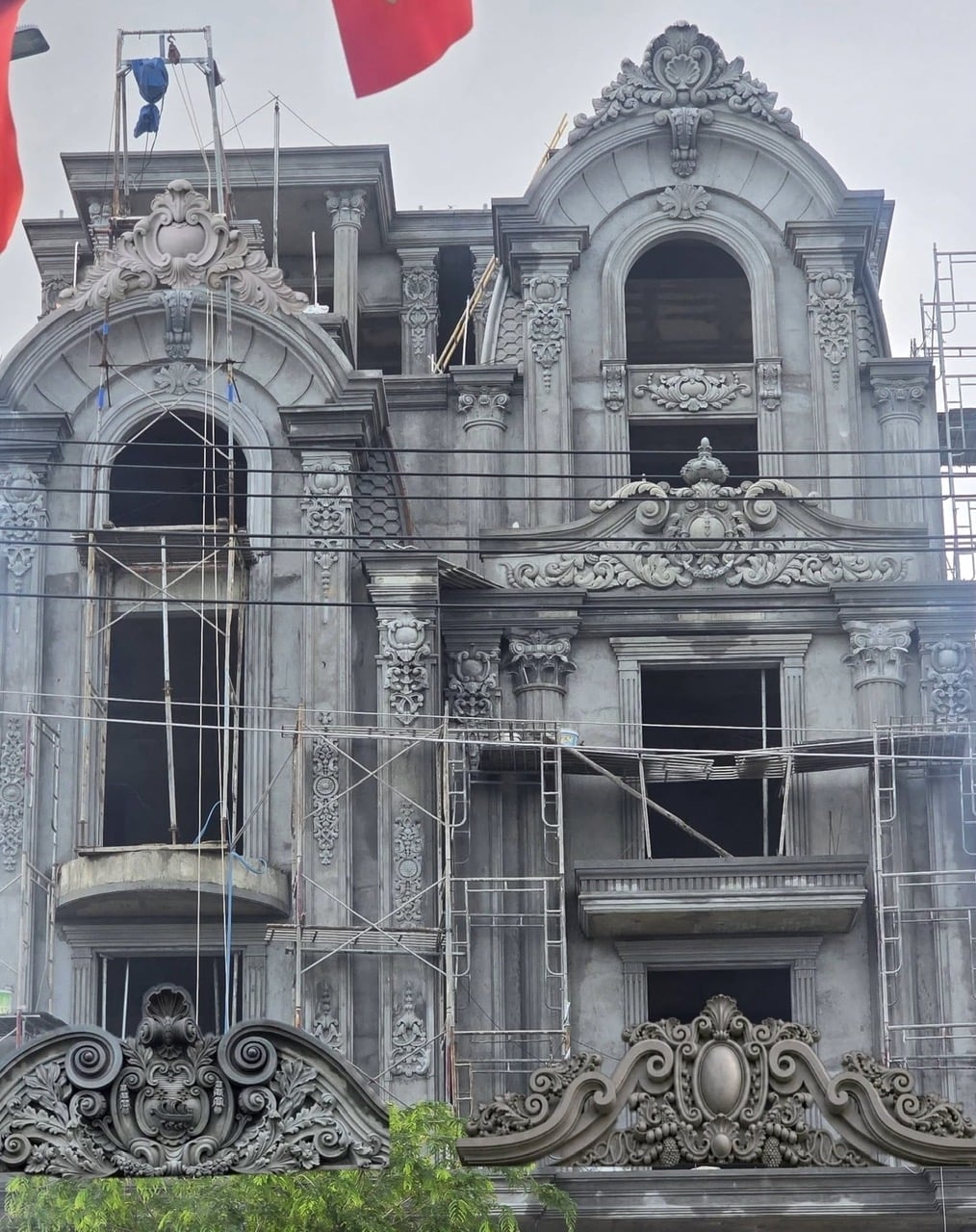 Mặt tiền nhà ống tân cổ điển đẹp 1