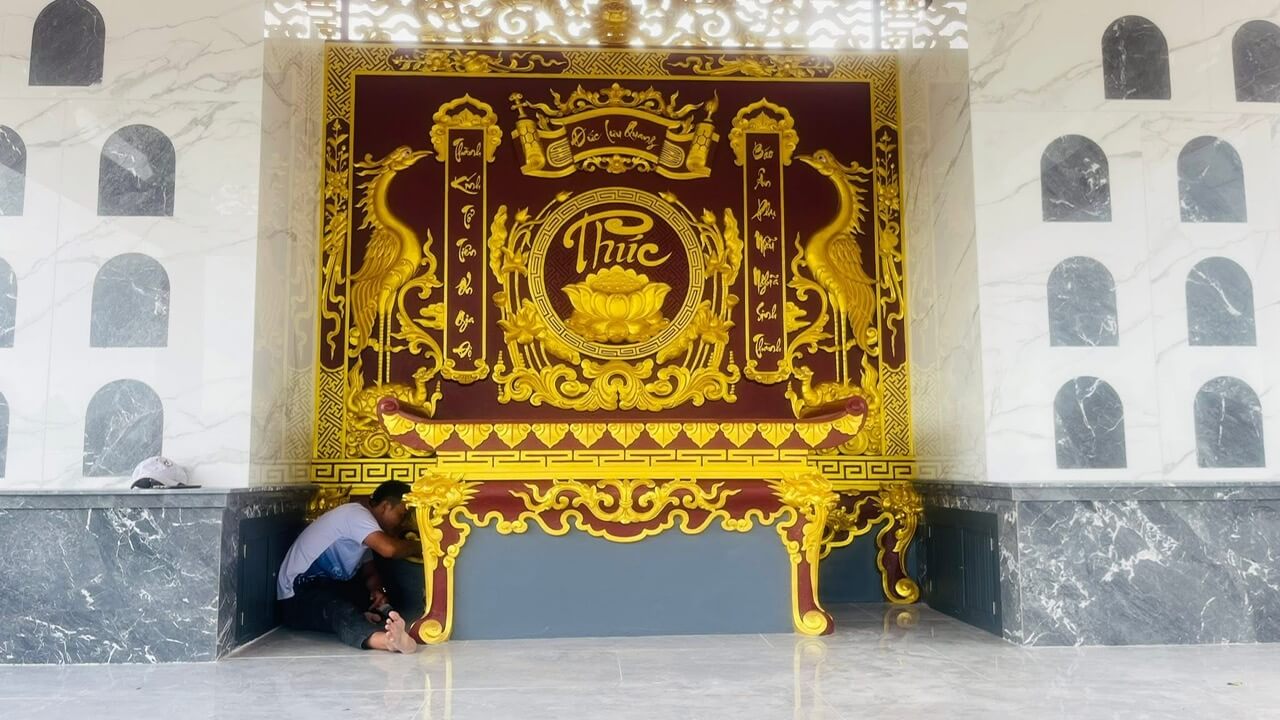 Thợ đắp phù điêu chuyên nghiệp 9