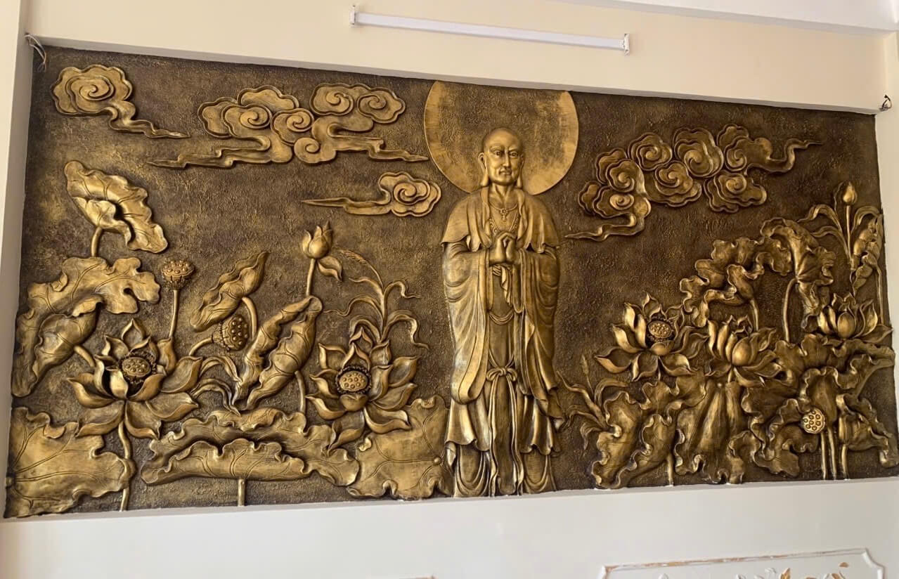 Tranh phù điêu phật giáo
