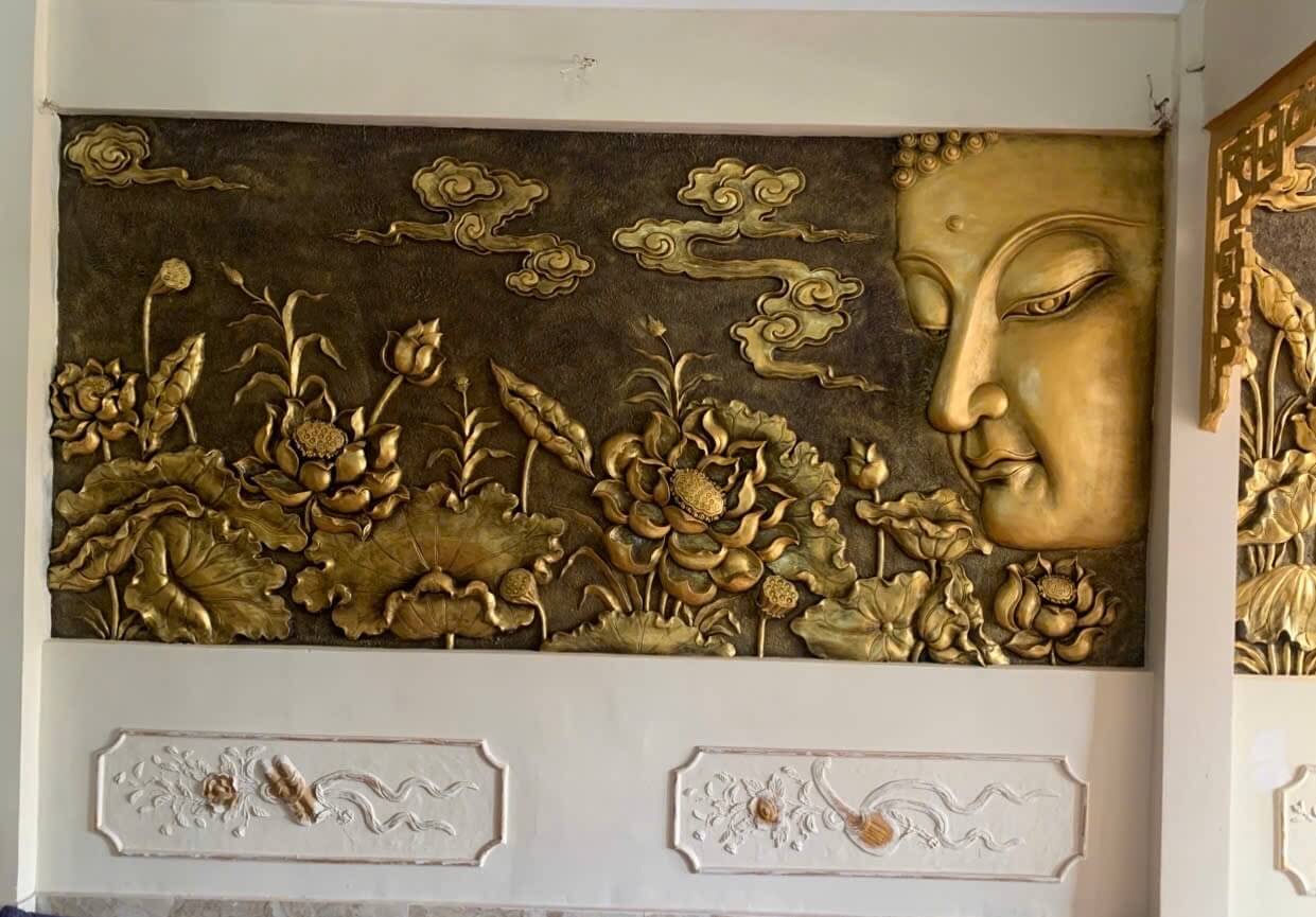 Tranh phù điêu phật giáo 1