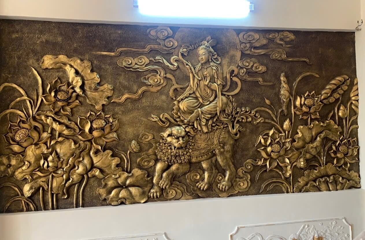 Tranh phù điêu phật giáo 3