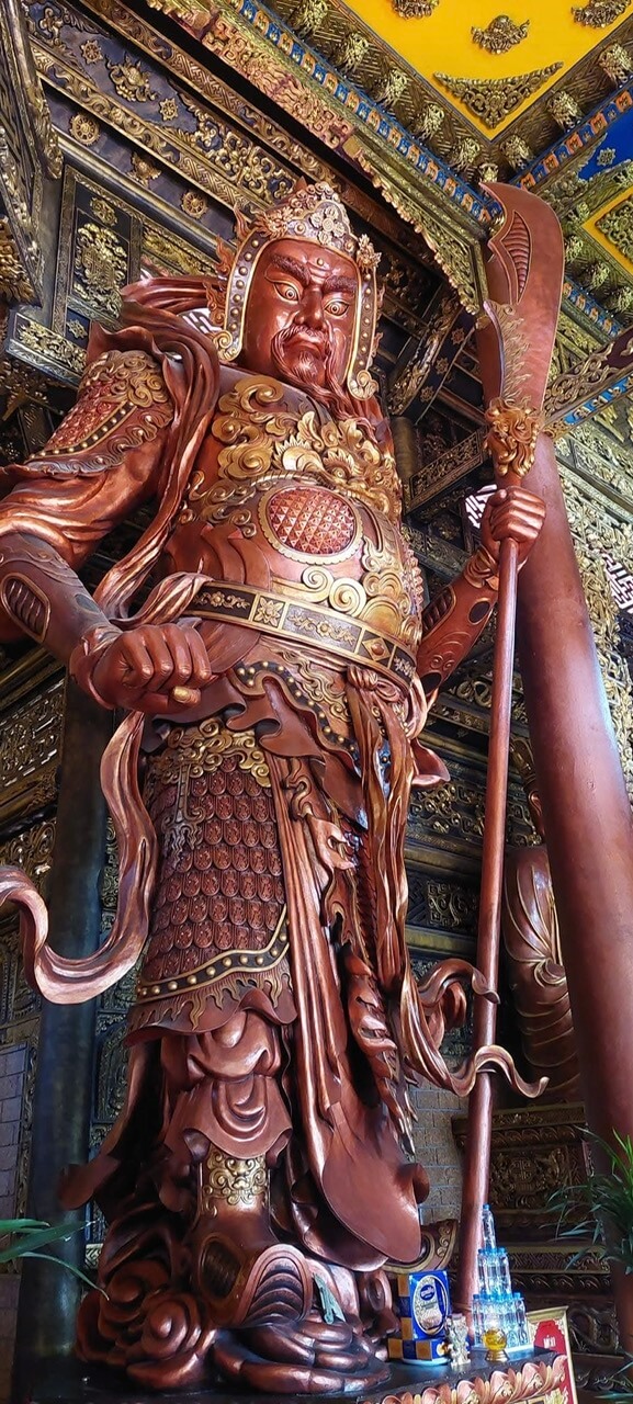 Đắp tượng hộ pháp 7