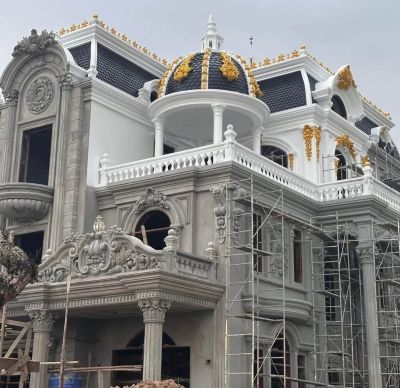 Mẫu nh&agrave; mặt tiền t&acirc;n cổ điển đẹp năm 2026