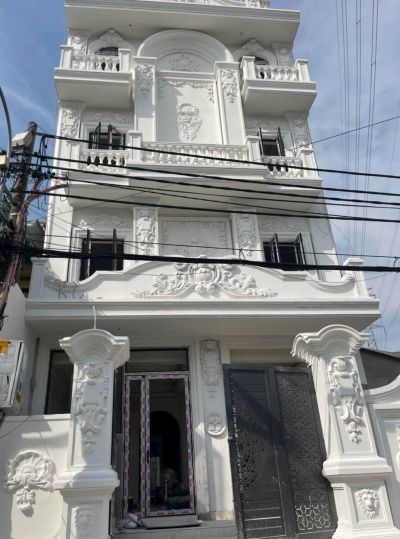 Mặt Tiền Nh&agrave; T&acirc;n Cổ Điển Đẹp &ndash;Thi C&ocirc;ng Trọn G&oacute;i Bền Vững