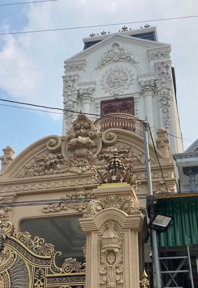 Phù điêu xi măng cho biệt thự đẹp – bền – sang trọng