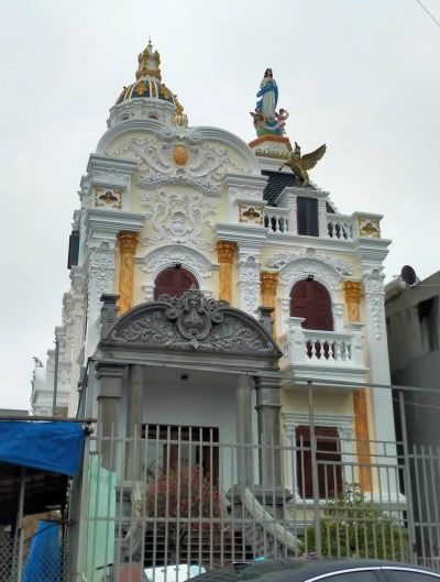 Đắp phù điêu hoa văn mặt tiền– sang trọng cho mọi công trình